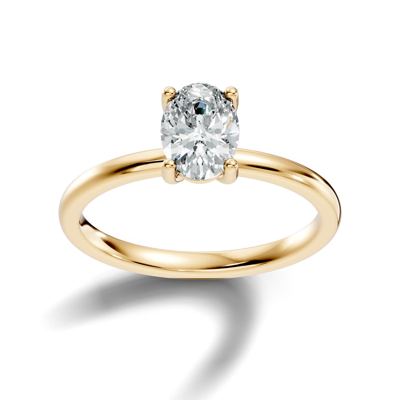 .50-1.50 Ct. Oval Diamond Solitaire Ring with Four-Prong Setting (ja16-e copy) 15