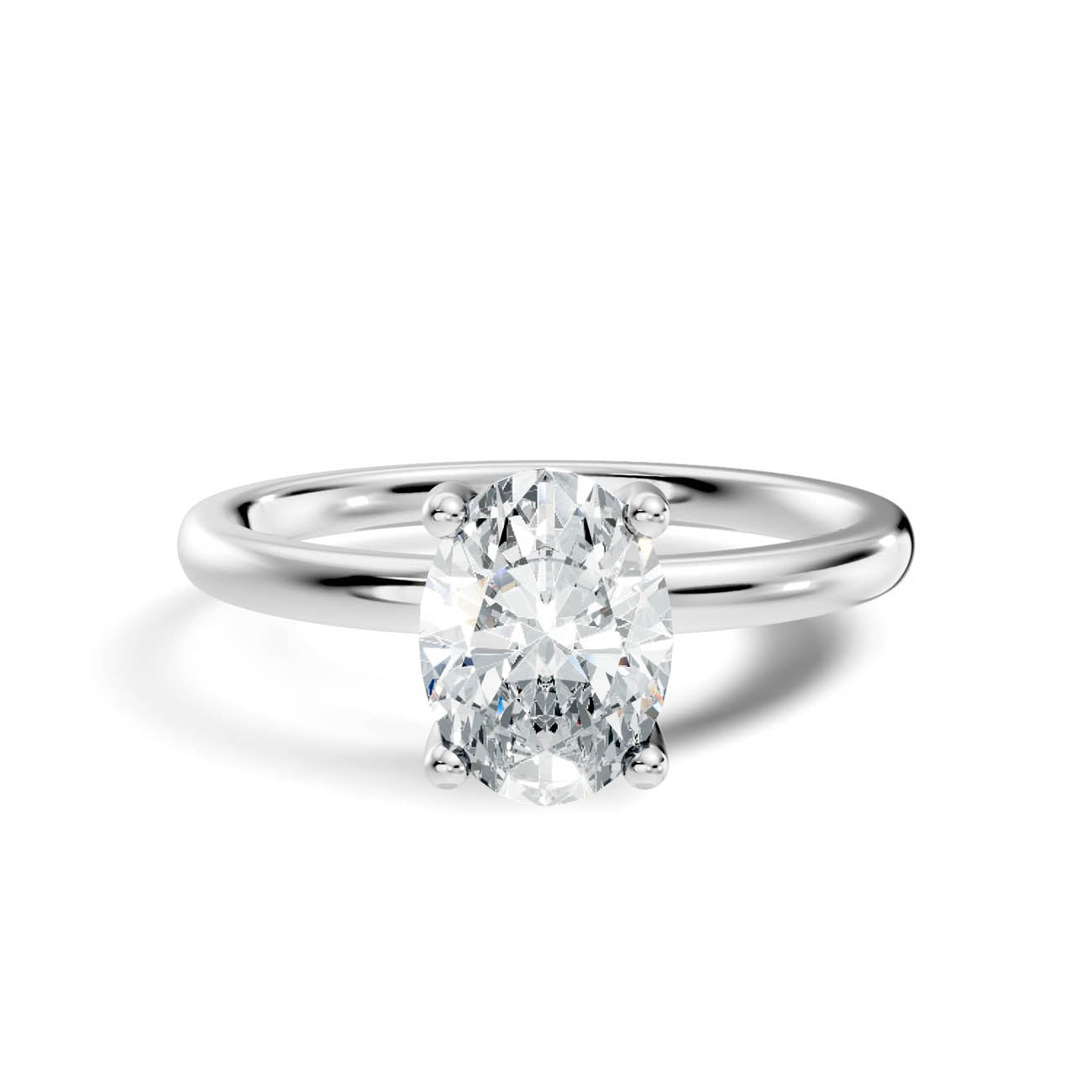 .50-1.50 Ct. Oval Diamond Solitaire Ring with Four-Prong Setting (ja16-e copy) 11