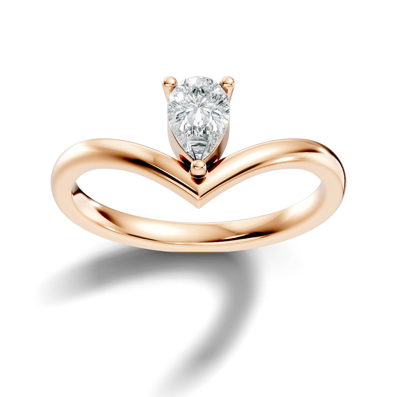 .50 Ct. Pear Cut Diamond Chevron Ring (20-d copy) 7