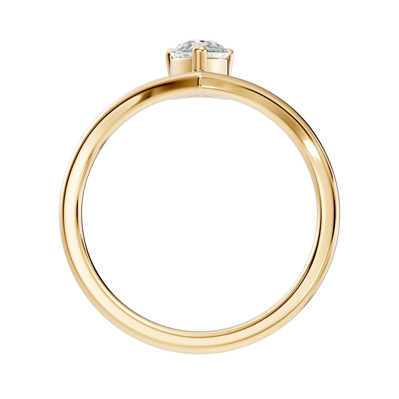 .50 Ct. Pear Cut Diamond Chevron Ring (20-d copy) 5
