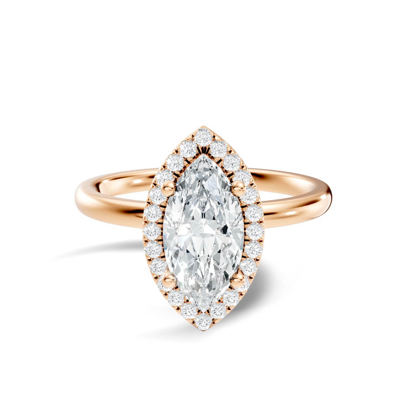 .50-1.50 Ct. Marquise Diamond Halo Engagement Ring (ja17-d copy) 6