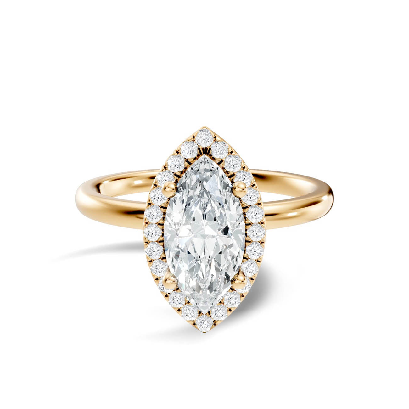 .50-1.50 Ct. Marquise Diamond Halo Engagement Ring (ja17-d copy) 3