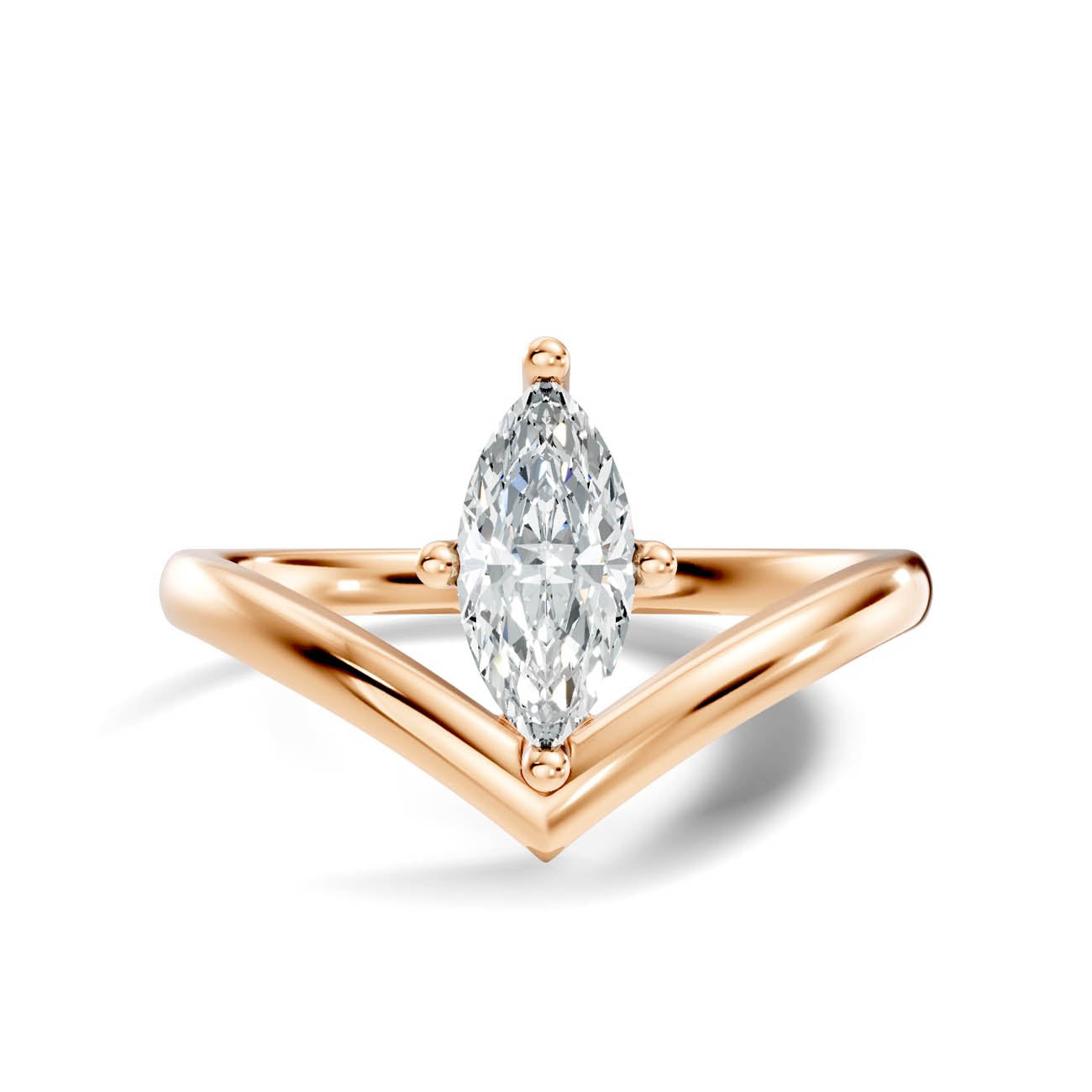.50 Ct. Marquise Cut Diamond Chevron Ring (20-e copy) 6