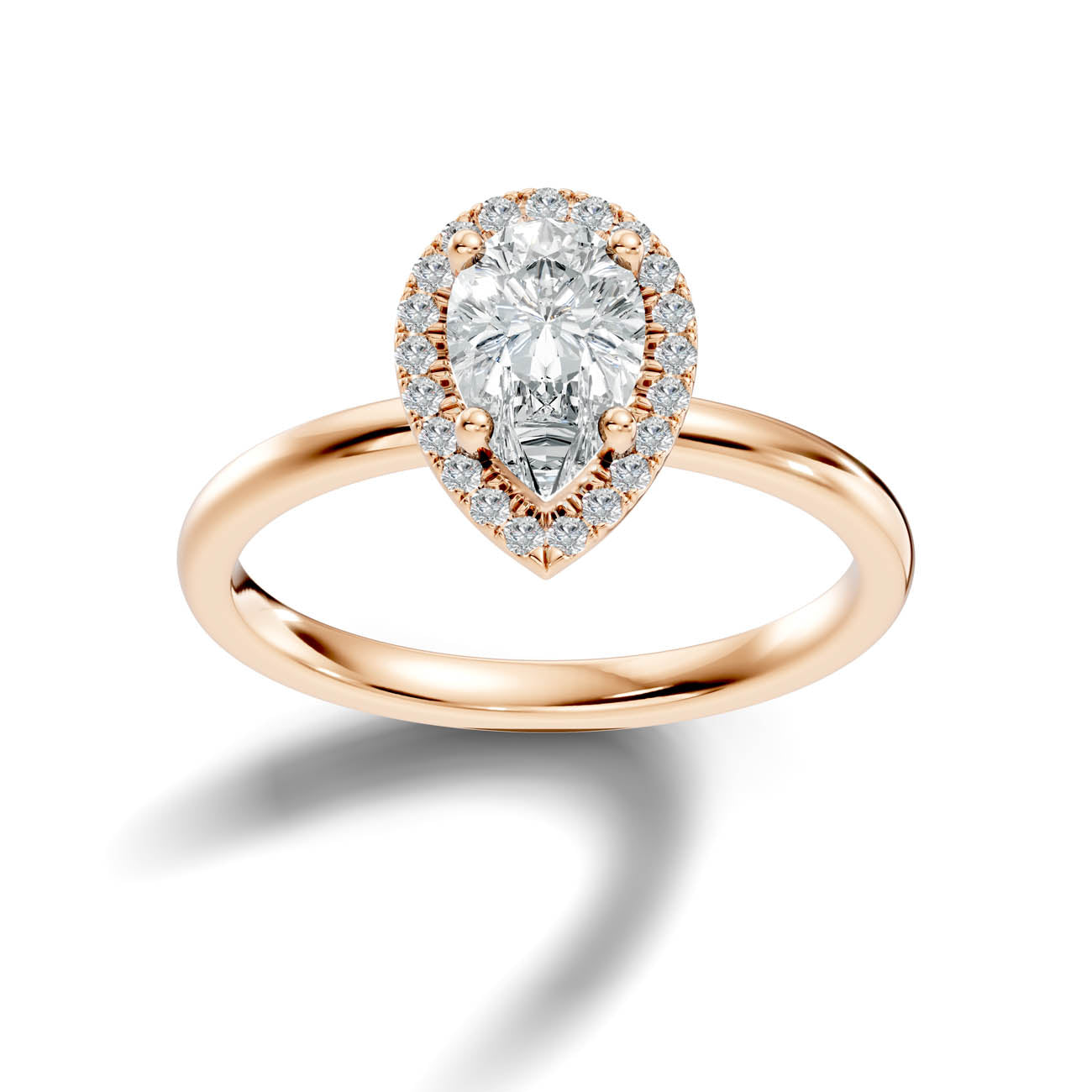 .50-1.50 Ct. Pear-Shaped Diamond Halo Engagement Ring (ja17-f copy)