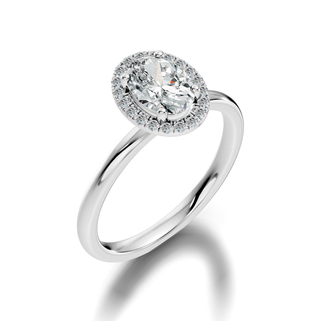 .50-1.50 Ct. Oval Diamond Halo Engagement Ring (ja17-e copy) 14