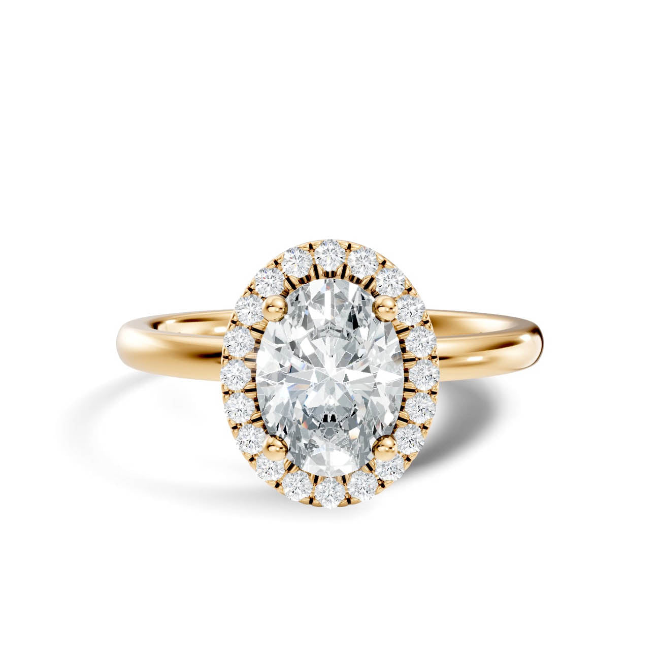 .50-1.50 Ct. Oval Diamond Halo Engagement Ring (ja17-e copy) 3