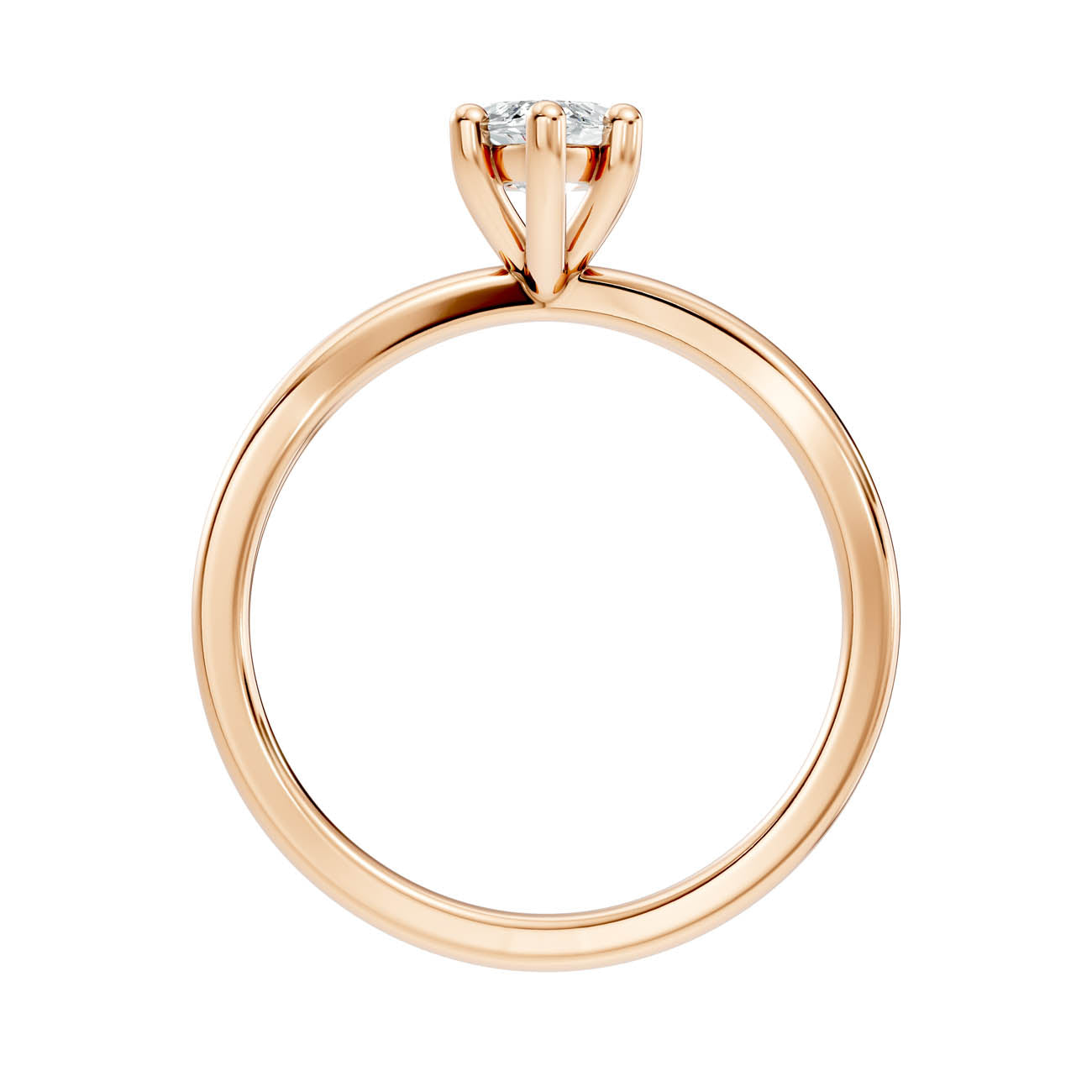 1.00 Ct. Marquise Diamond Crossover Solitaire Ring (23-d copy) 7