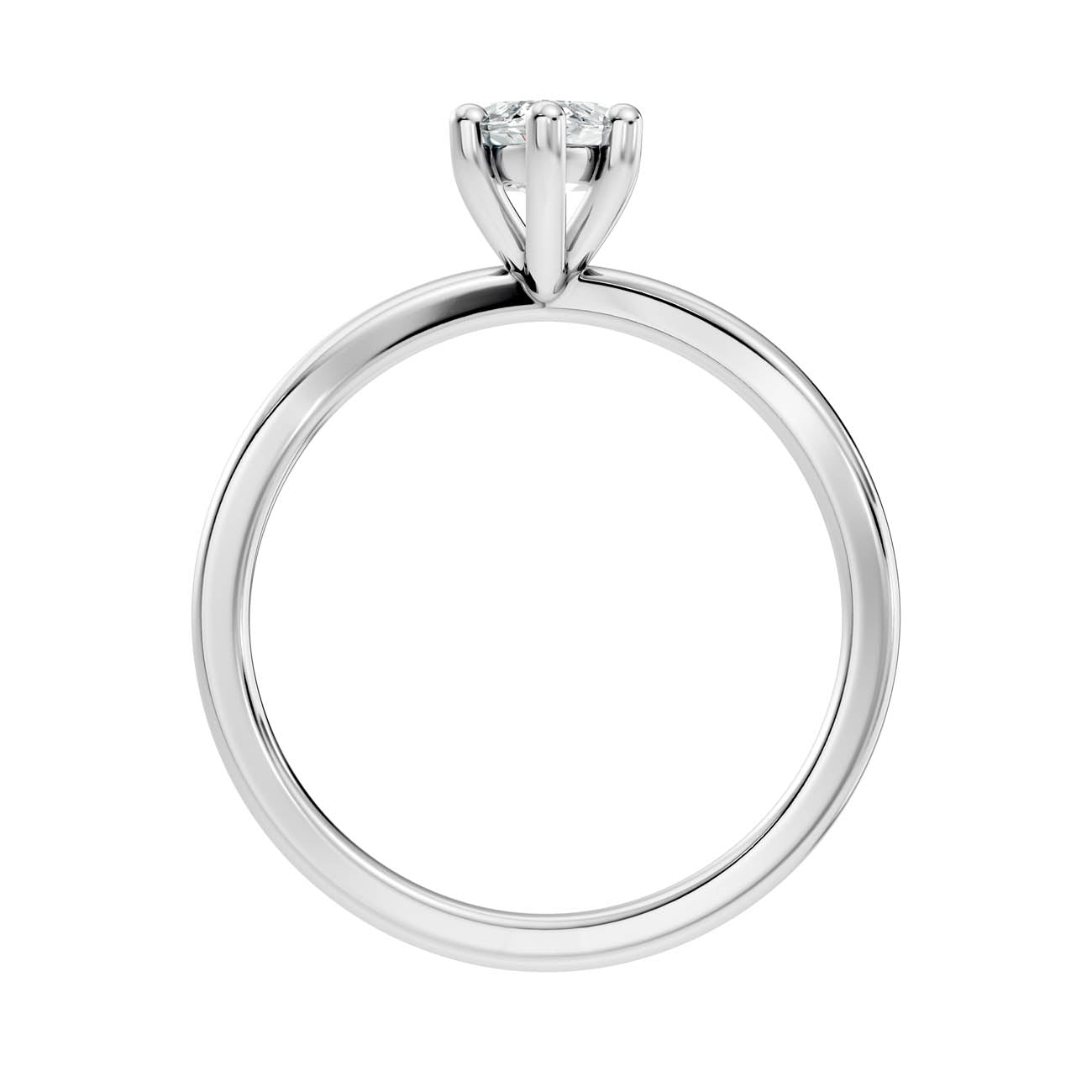 1.00 Ct. Marquise Diamond Crossover Solitaire Ring (23-d copy) 12