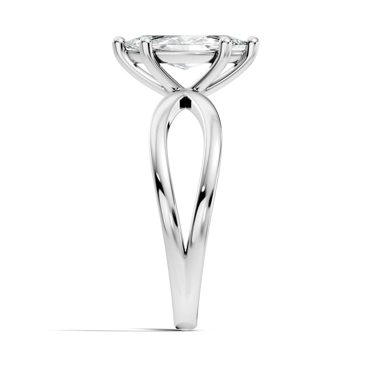 1.00 Ct. Marquise Diamond Crossover Solitaire Ring (23-d copy) 15