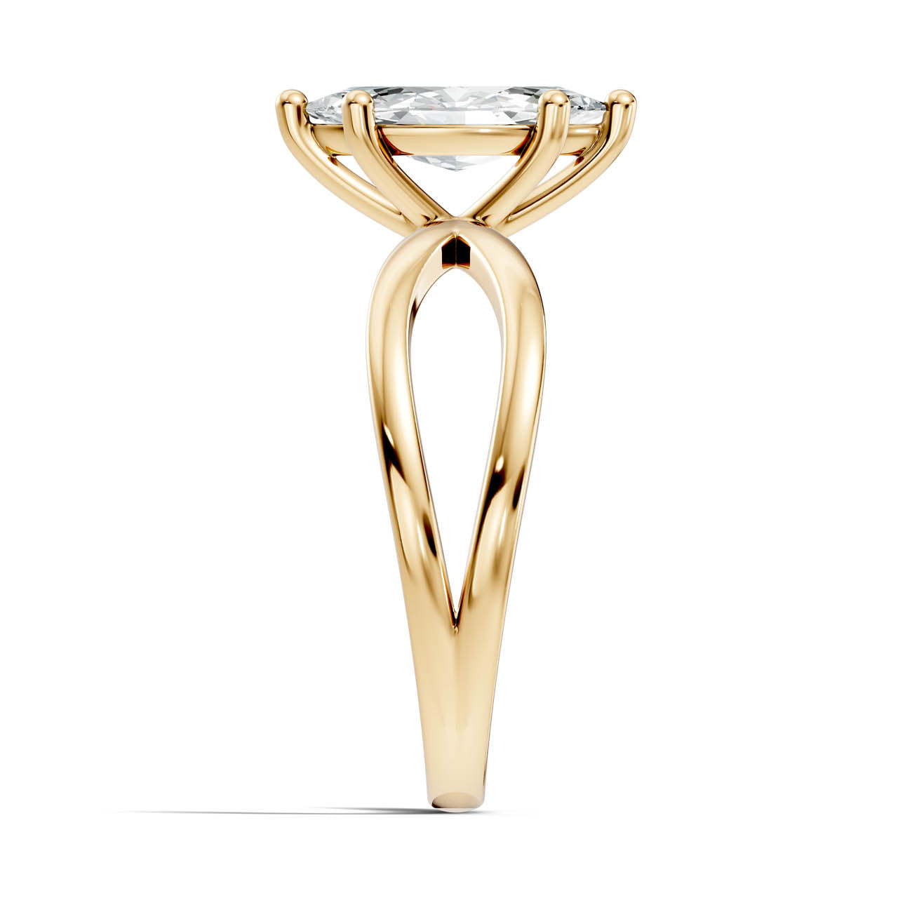 1.00 Ct. Marquise Diamond Crossover Solitaire Ring (23-d copy) 5