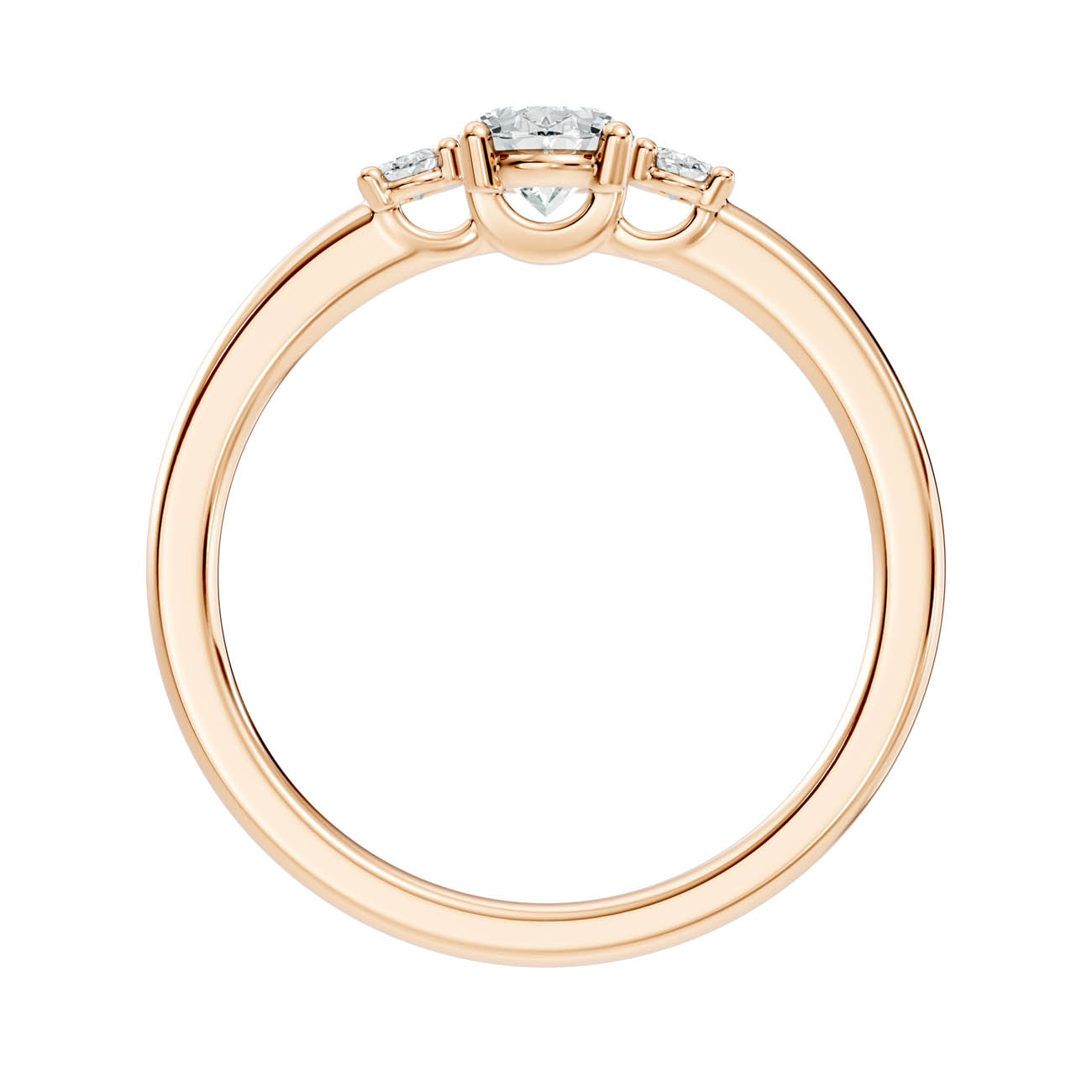 .65 Ct. Oval Three-Stone Diamond Ring (17-b copy) 5