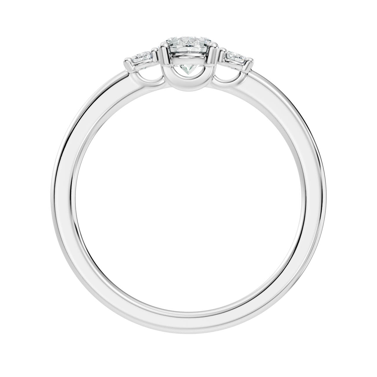 .65 Ct. Oval Three-Stone Diamond Ring (17-b copy) 11