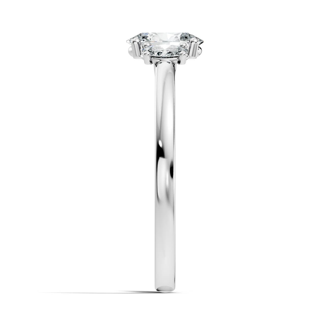 .65 Ct. Oval Three-Stone Diamond Ring (17-b copy) 12
