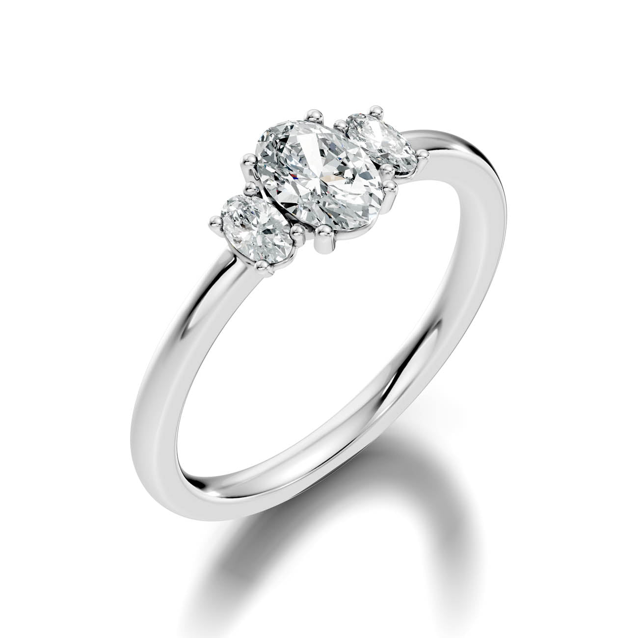 .65 Ct. Oval Three-Stone Diamond Ring (17-b copy) 13