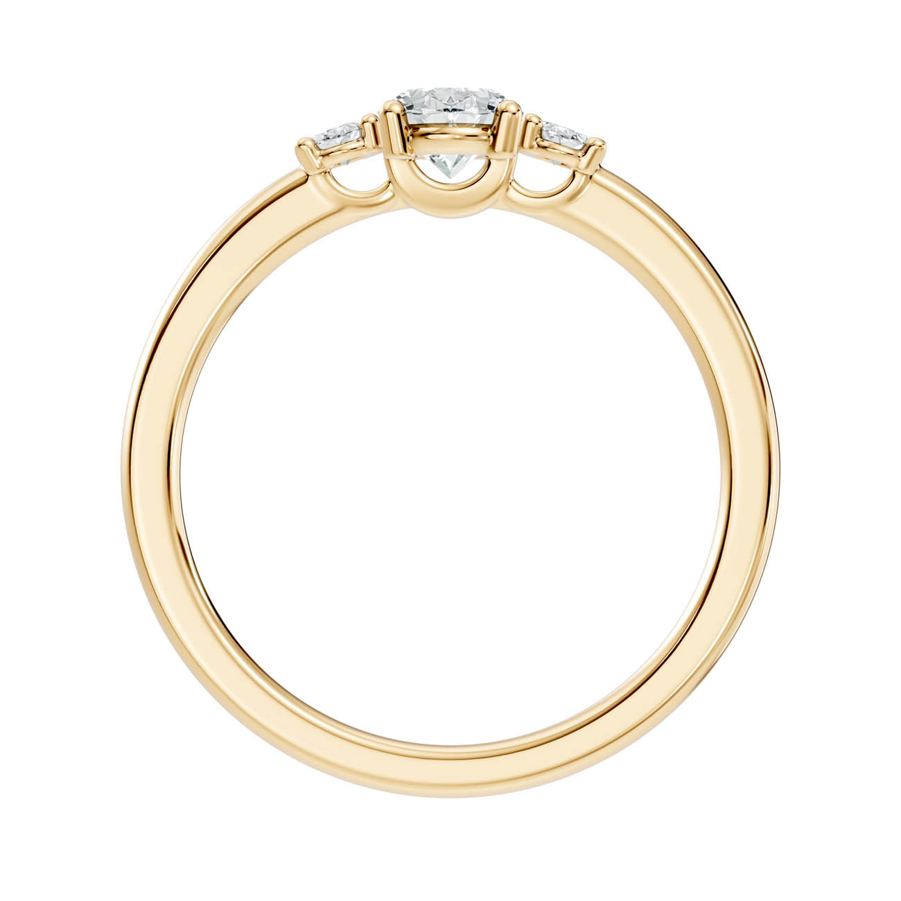 .65 Ct. Oval Three-Stone Diamond Ring (17-b copy) 14