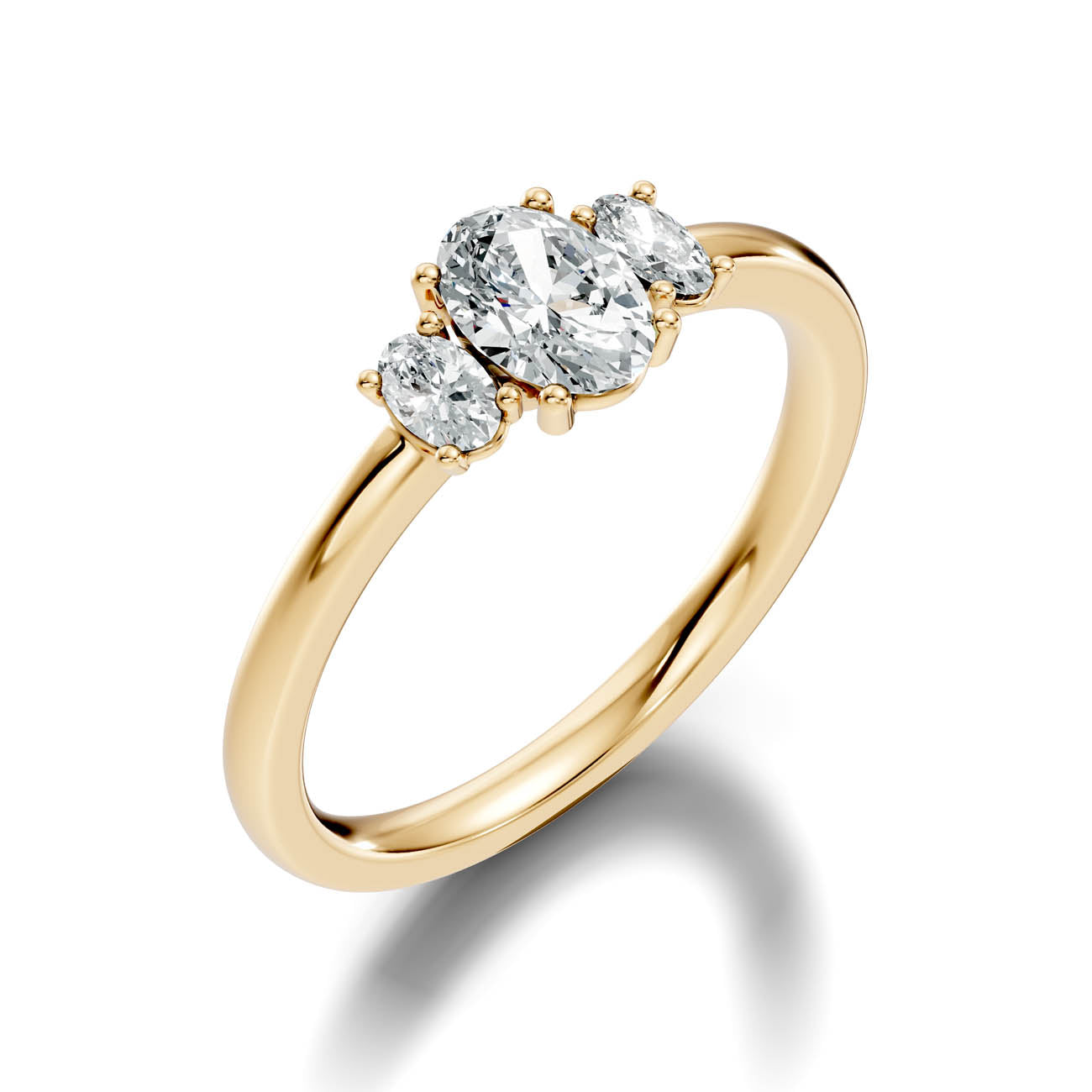 .65 Ct. Oval Three-Stone Diamond Ring (17-b copy)