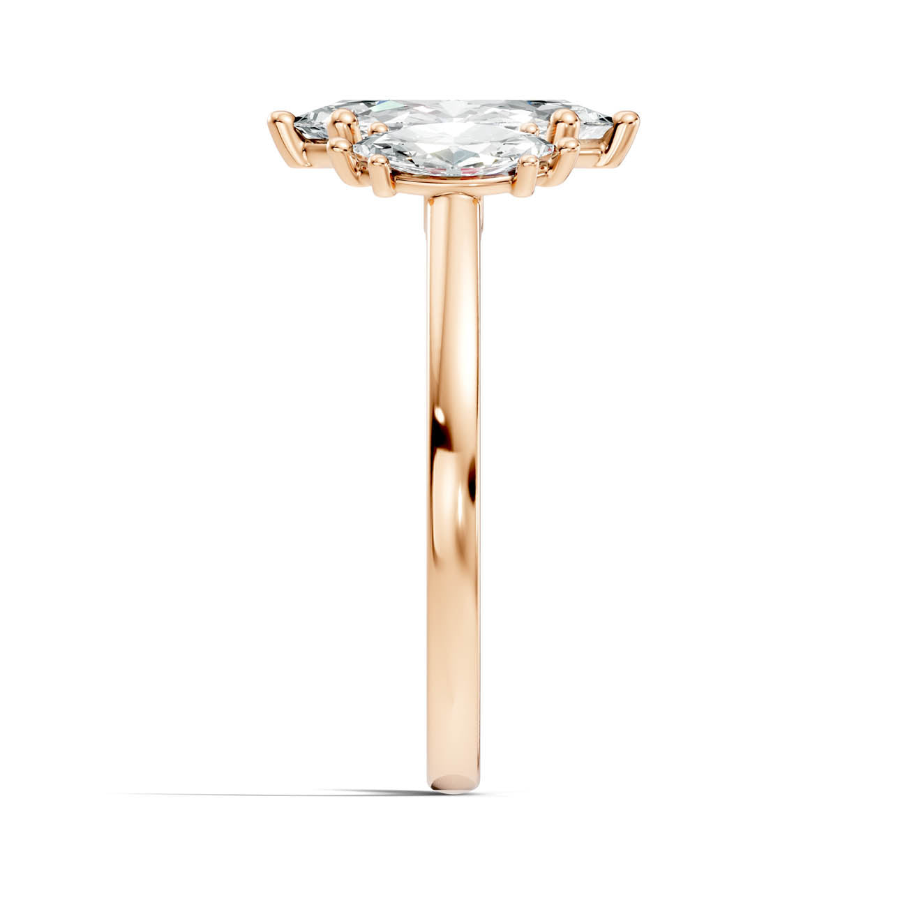 1.56 Ct. Marquise Cut Three-Stone Diamond Ring (17-e copy) 8