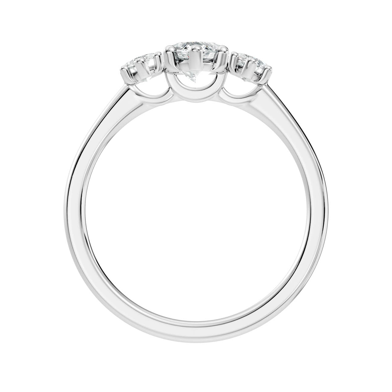 1.56 Ct. Marquise Cut Three-Stone Diamond Ring (17-e copy) 11