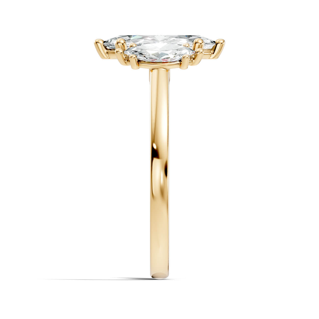 1.56 Ct. Marquise Cut Three-Stone Diamond Ring (17-e copy) 15