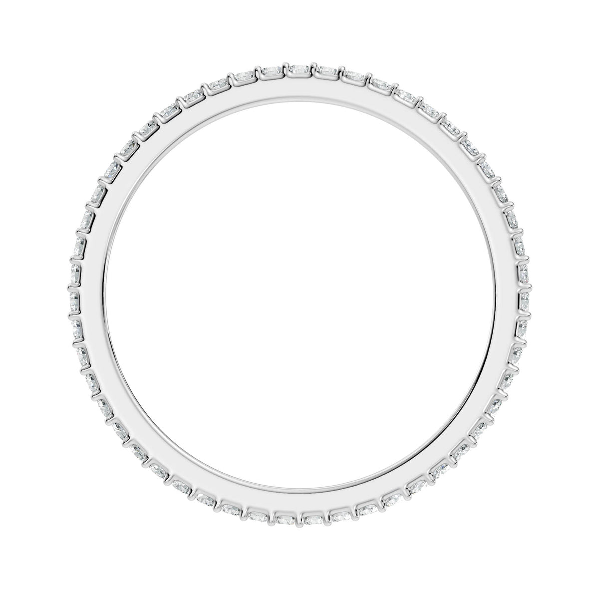.19 Ct. Round Diamond Pavé Eternity Ring (PE100) 9
