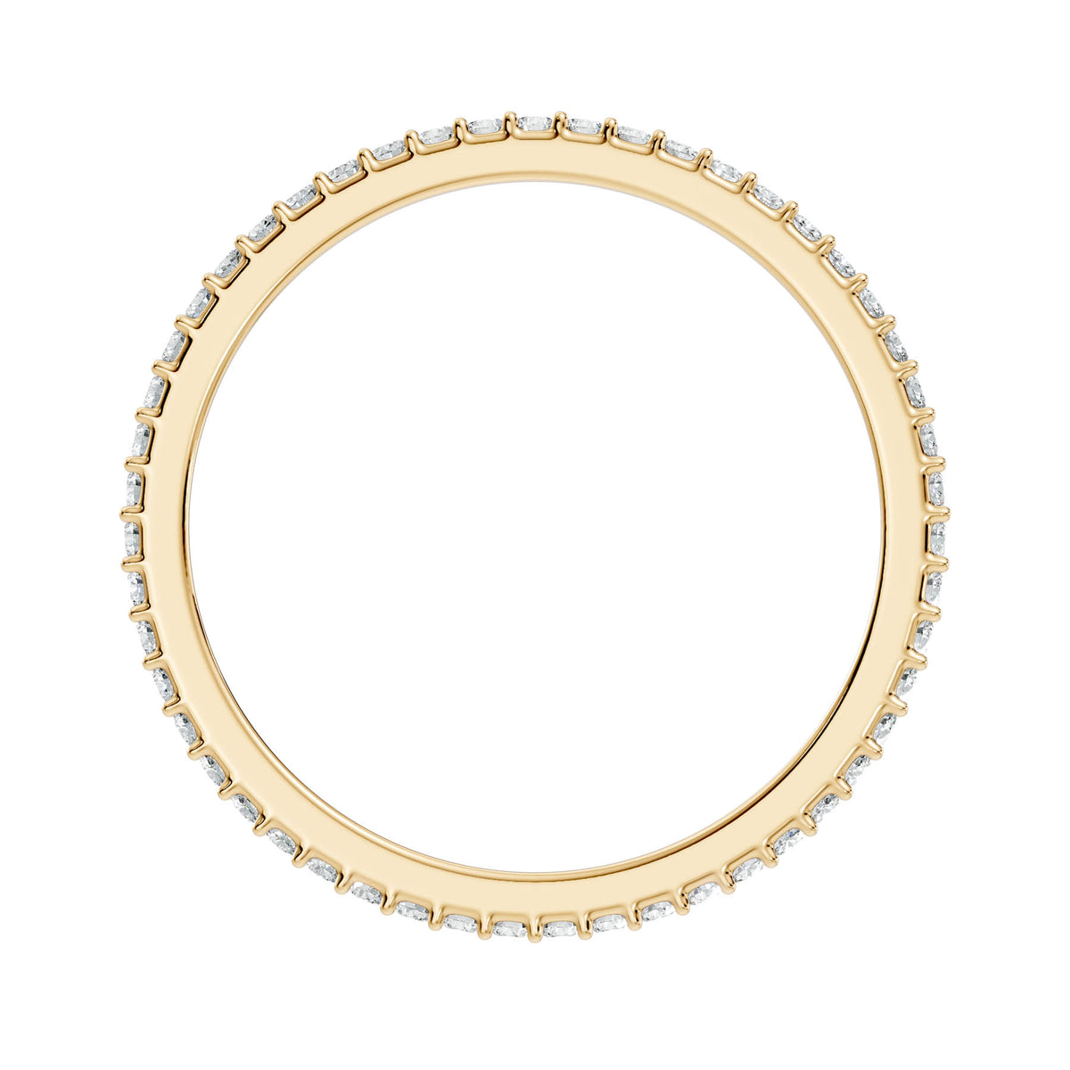 .19 Ct. Round Diamond Pavé Eternity Ring (PE100) 3