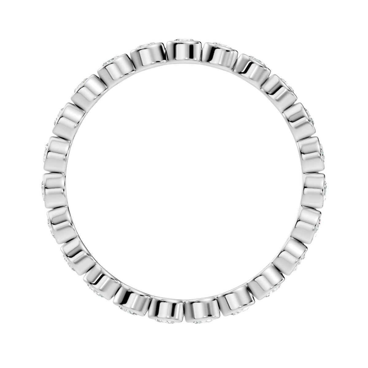.26 Ct. Round Diamond Bezel Eternity Band (BZE1) 15