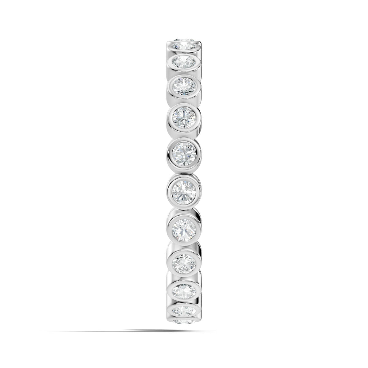 .26 Ct. Round Diamond Bezel Eternity Band (BZE1) 4