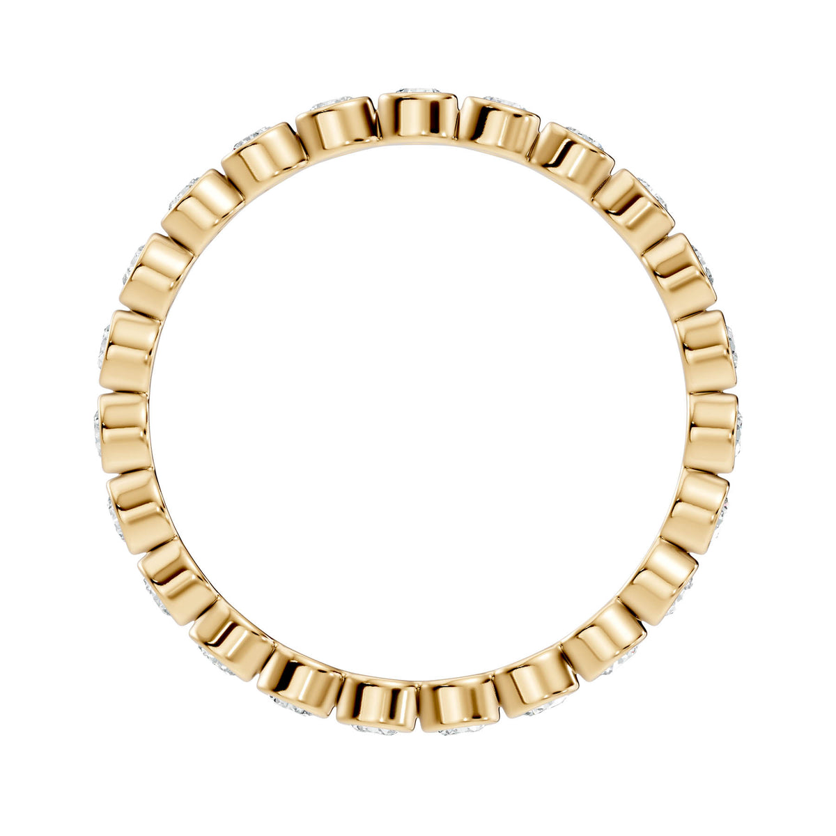 .26 Ct. Round Diamond Bezel Eternity Band (BZE1) 7