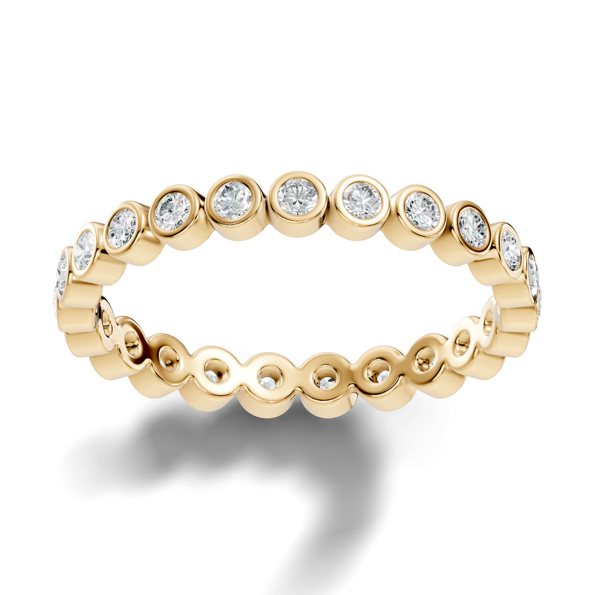 .26 Ct. Round Diamond Bezel Eternity Band (BZE1) 8