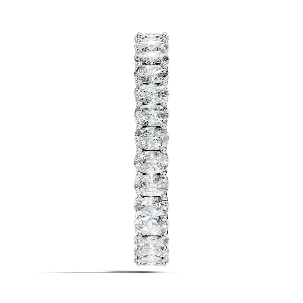 1.66 Ct. Oval Diamond Eternity Band with Four-Prong Setting (OC1) 10