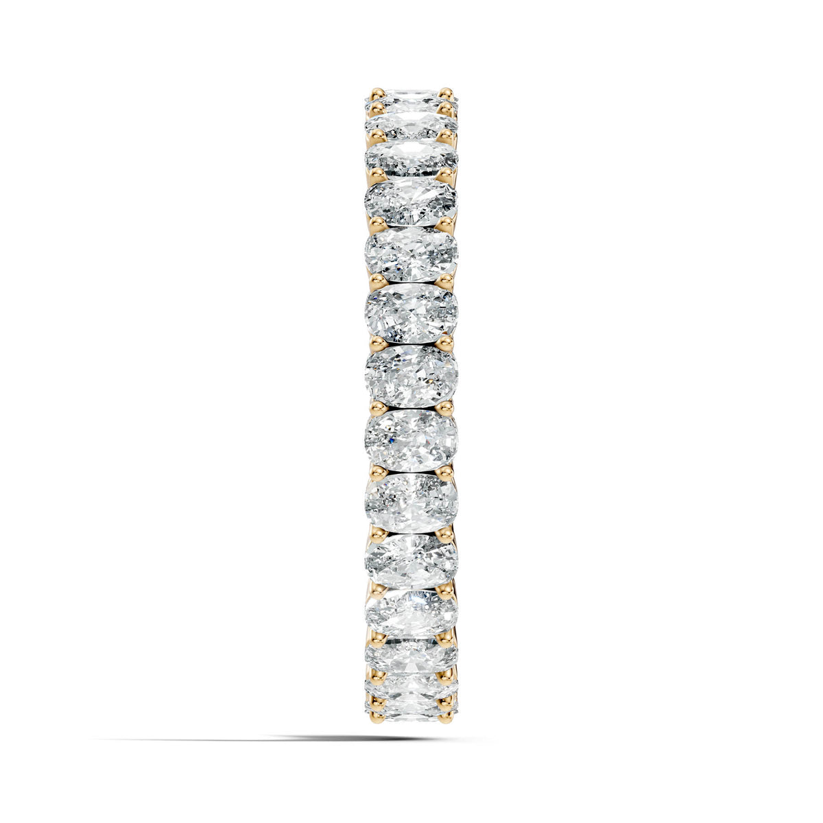 1.66 Ct. Oval Diamond Eternity Band with Four-Prong Setting (OC1) 4