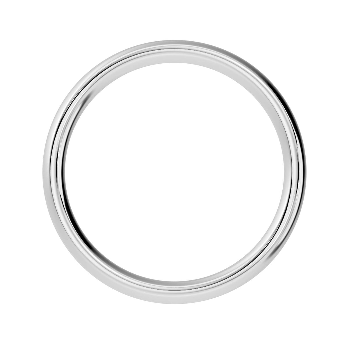 Classic Wide High-Polish Domed Wedding Band (TBW-7MM) 11