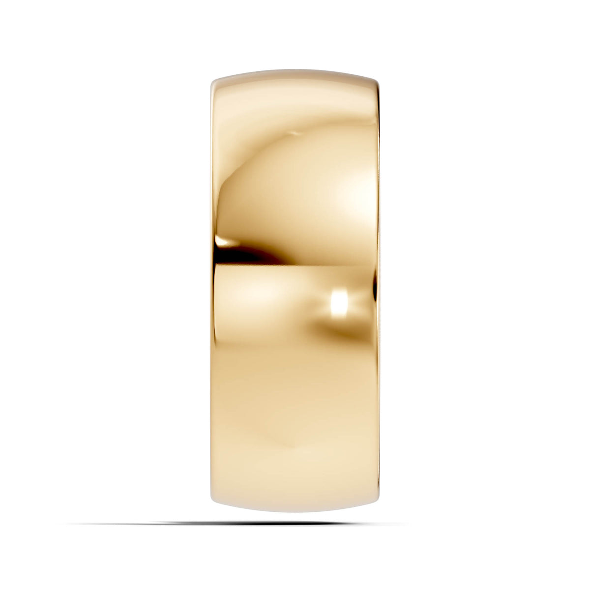 Classic Extra Wide High-Polish Domed Wedding Band (TBW-8MM) 4