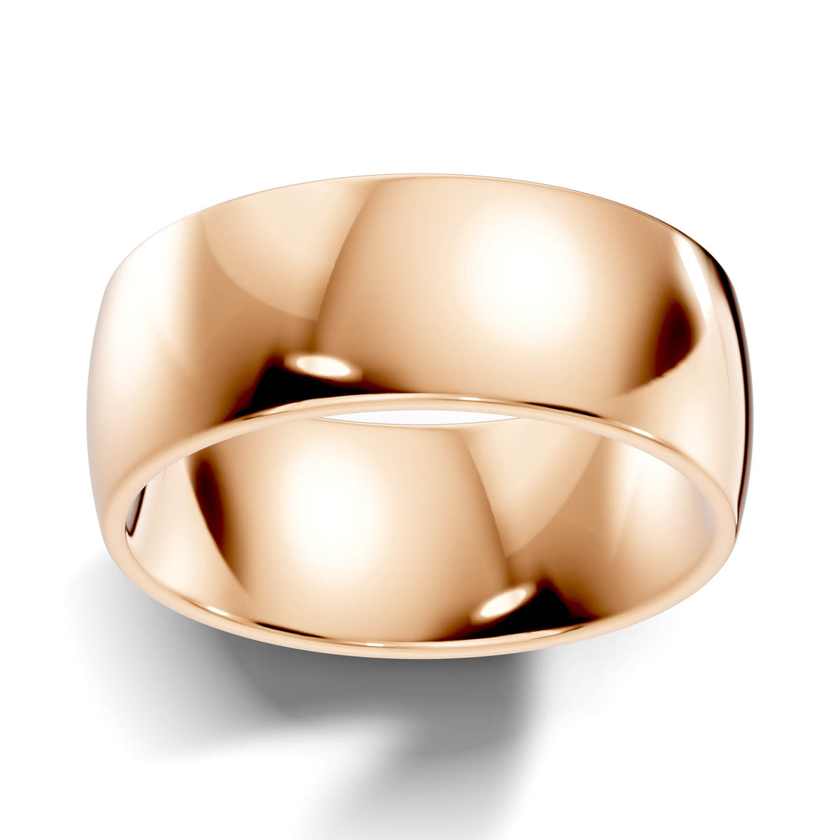 Classic Extra Wide High-Polish Domed Wedding Band (TBW-8MM) 14