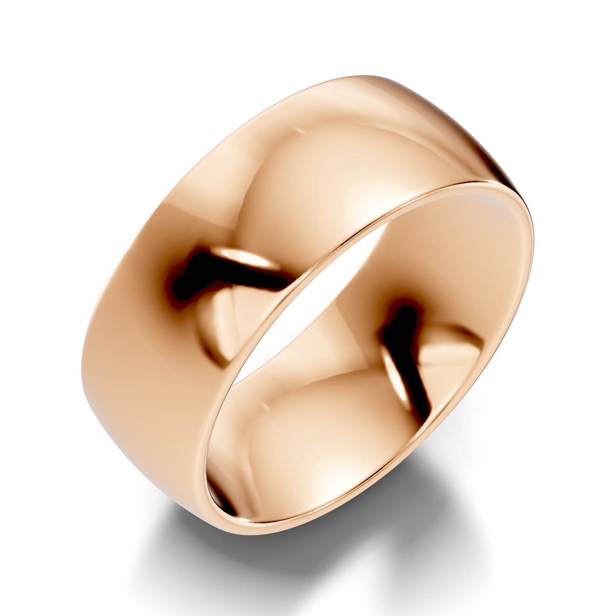 Classic Extra Wide High-Polish Domed Wedding Band (TBW-8MM) 15