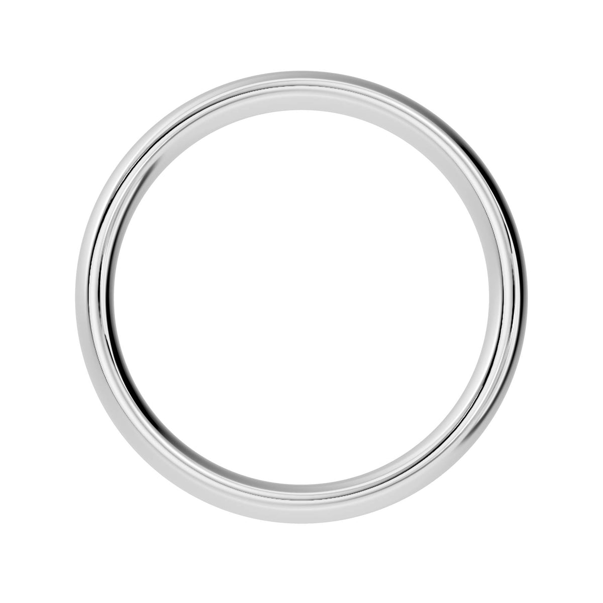 Classic Extra Wide High-Polish Domed Wedding Band (TBW-8MM) 8