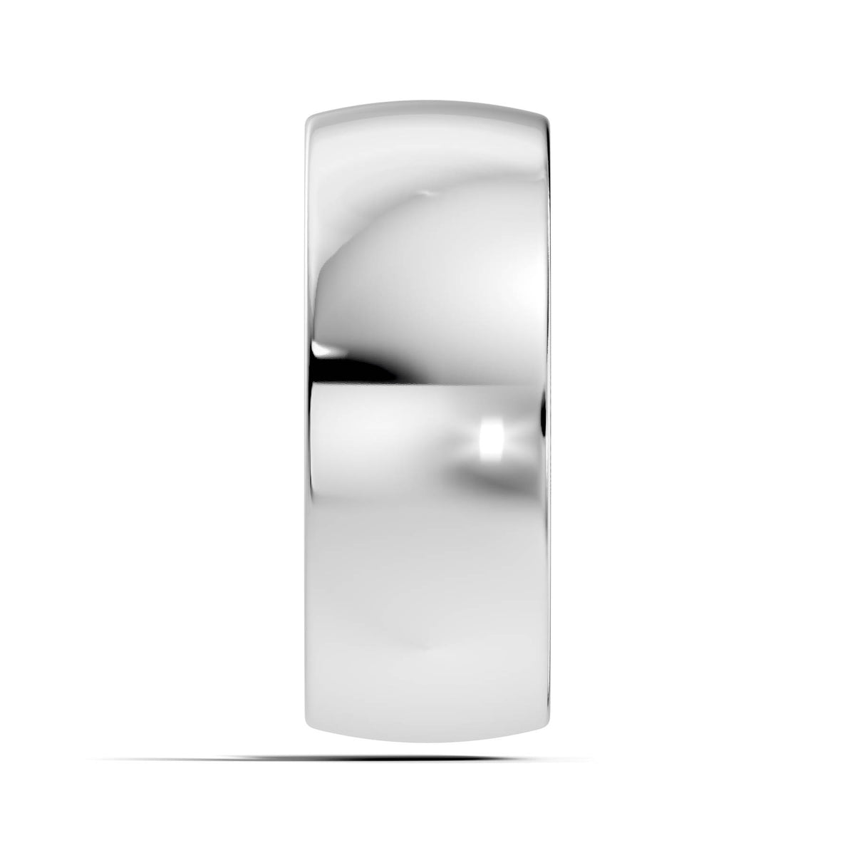 Classic Extra Wide High-Polish Domed Wedding Band (TBW-8MM) 9