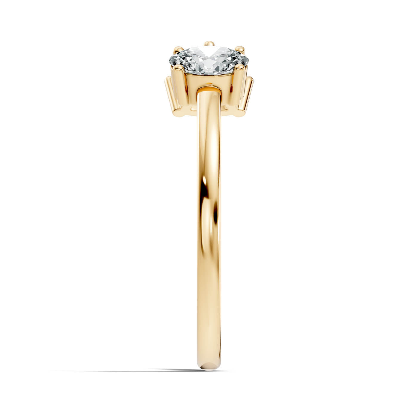 .50 Ct. Trillion & Oval Diamond Open Ring (7-32954049298525) 8