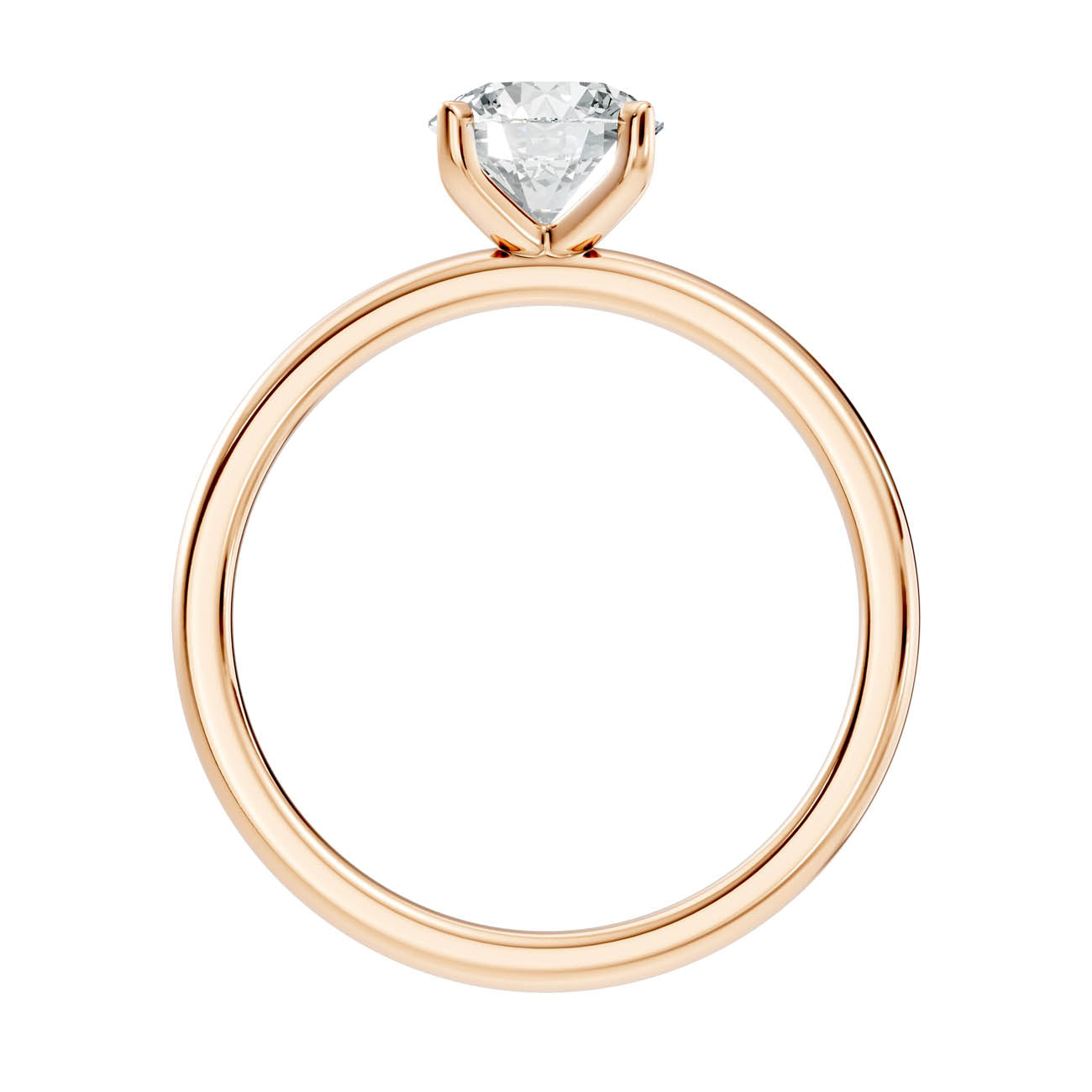 1.00 Ct. Round Brilliant Solitaire Diamond Engagement Ring (19-a copy) 5