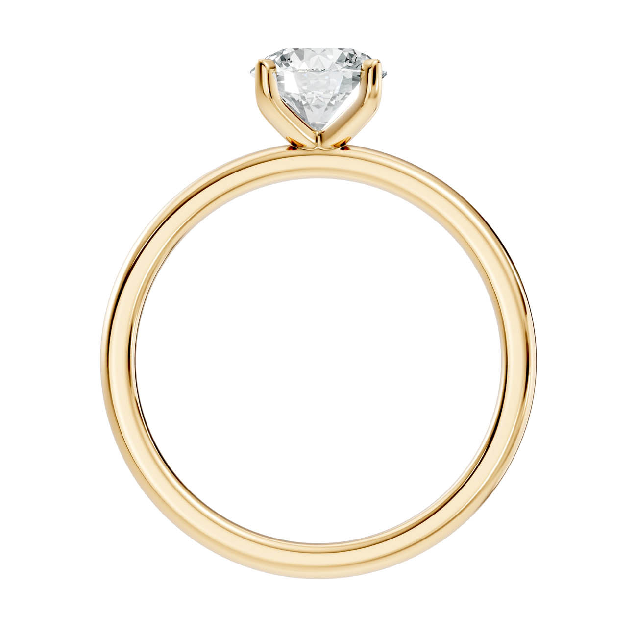 1.00 Ct. Round Brilliant Solitaire Diamond Engagement Ring (19-a copy) 14