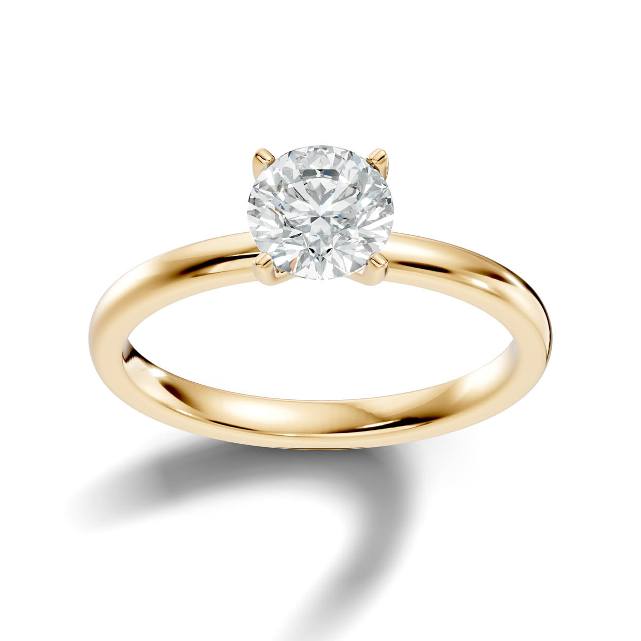 1.00 Ct. Round Brilliant Solitaire Diamond Engagement Ring (19-a copy) 4