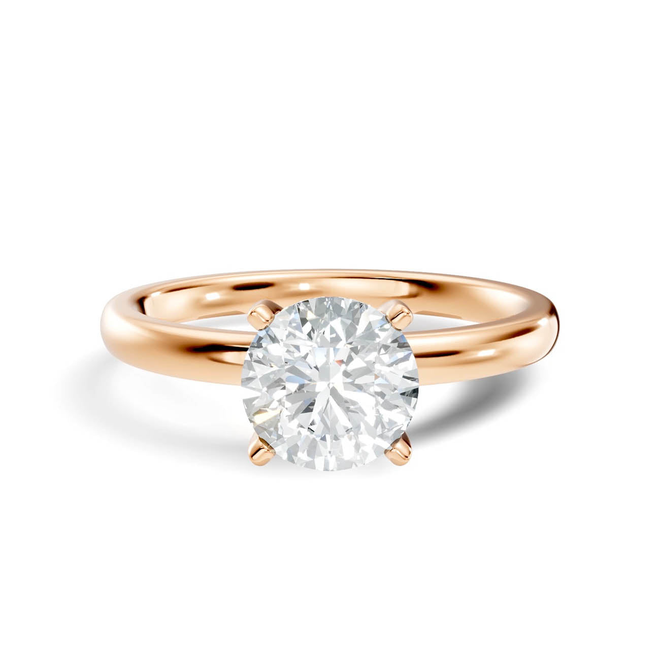 1.00 Ct. Round Brilliant Solitaire Diamond Engagement Ring (19-a copy) 6