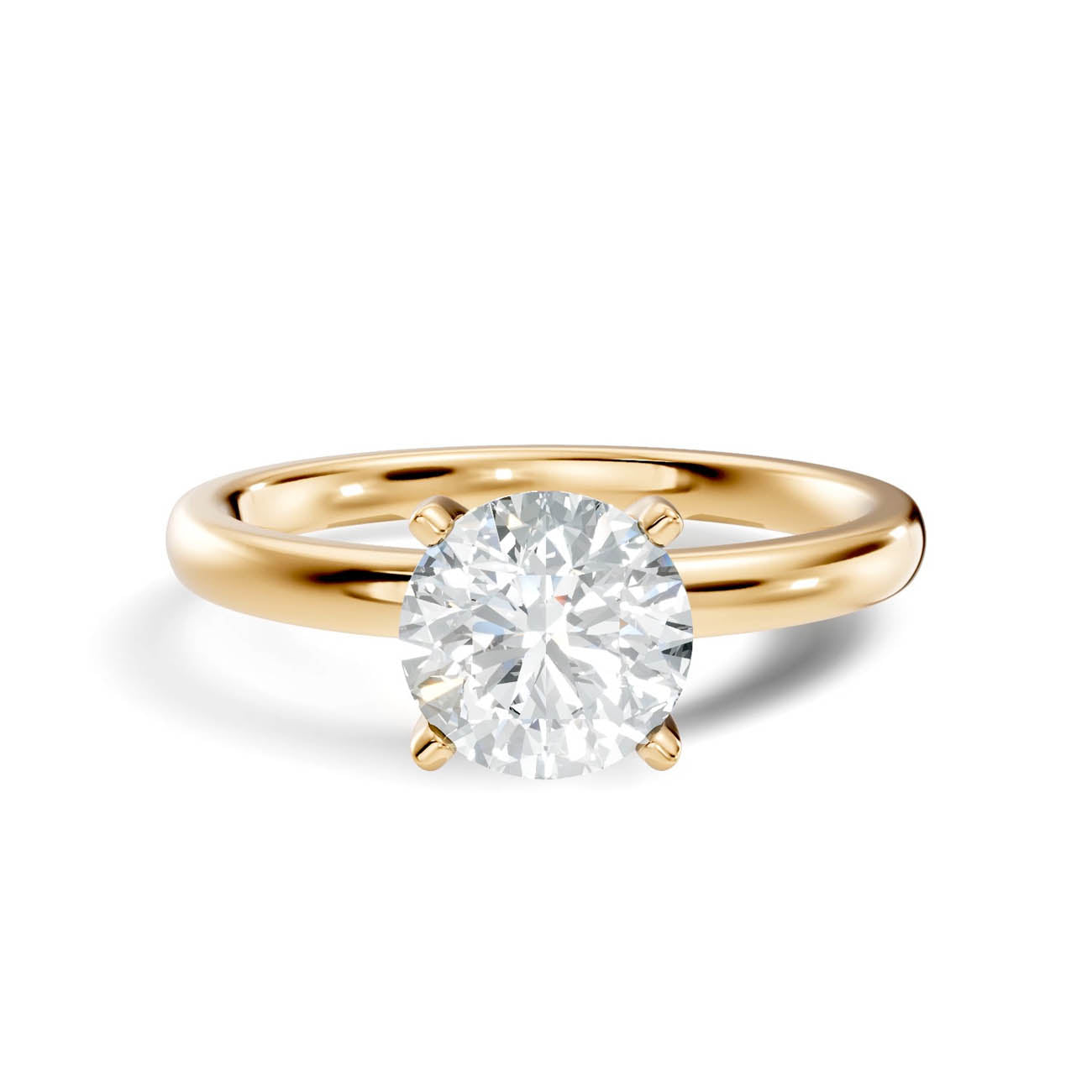 1.00 Ct. Round Brilliant Solitaire Diamond Engagement Ring (19-a copy) 3