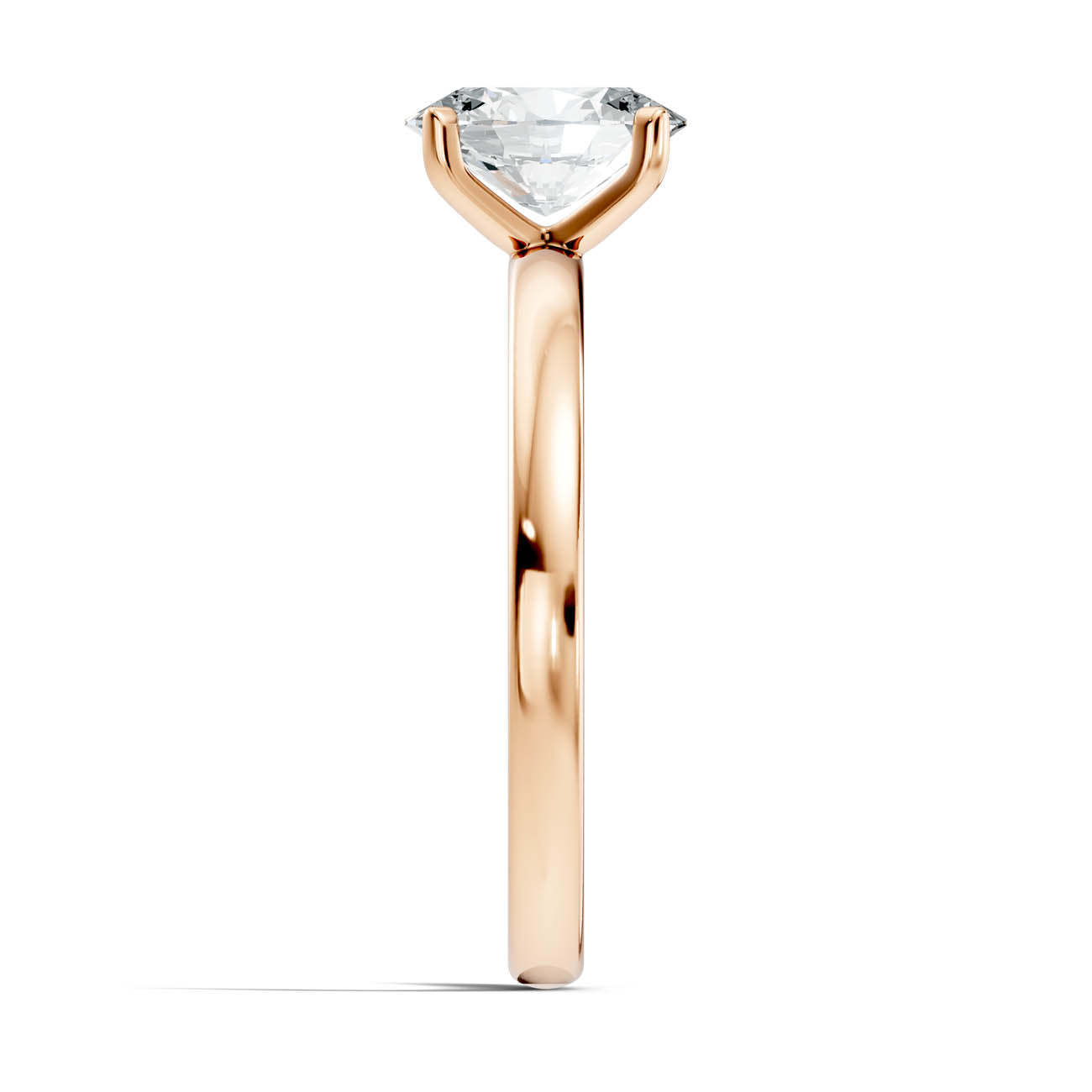 1.00 Ct. Oval Cut Diamond Solitaire Engagement Ring (19-b copy) 8
