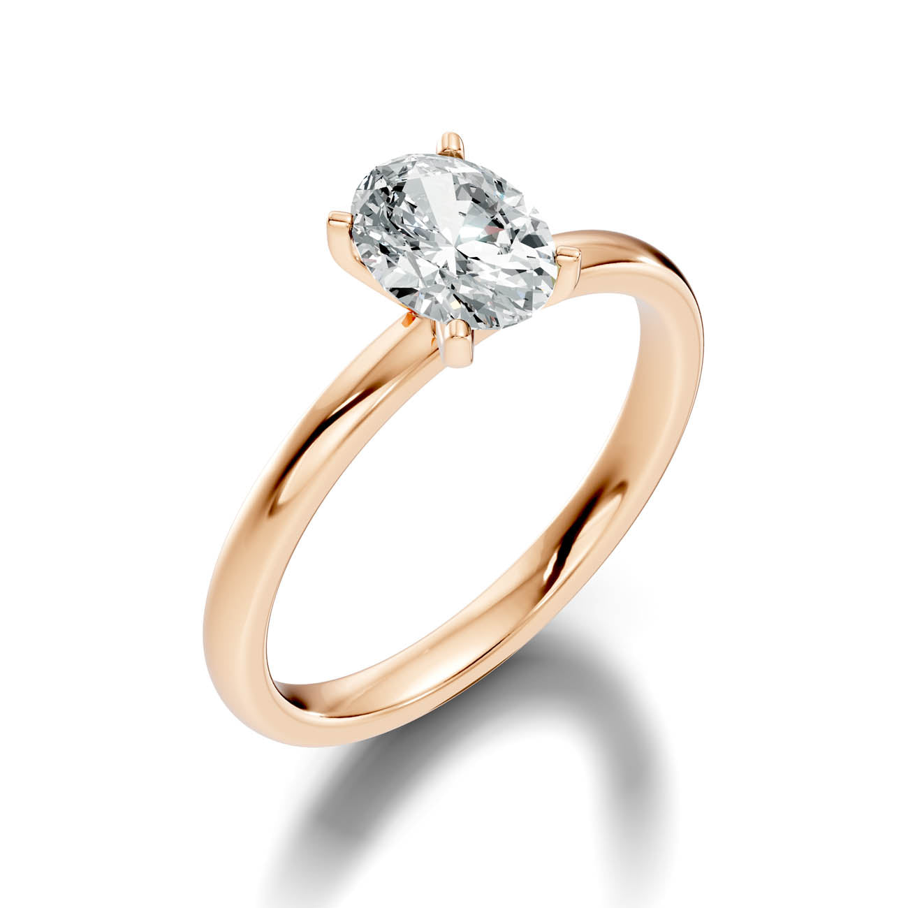 1.00 Ct. Oval Cut Diamond Solitaire Engagement Ring (19-b copy) 9