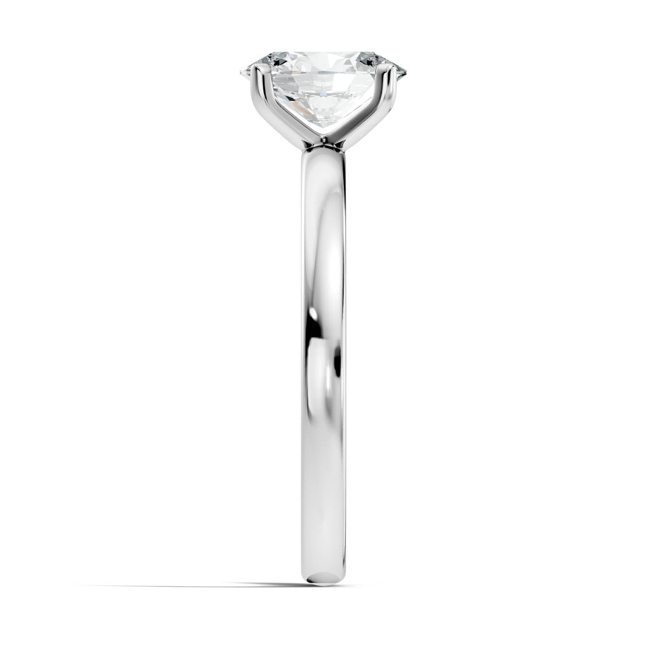 1.00 Ct. Oval Cut Diamond Solitaire Engagement Ring (19-b copy) 12
