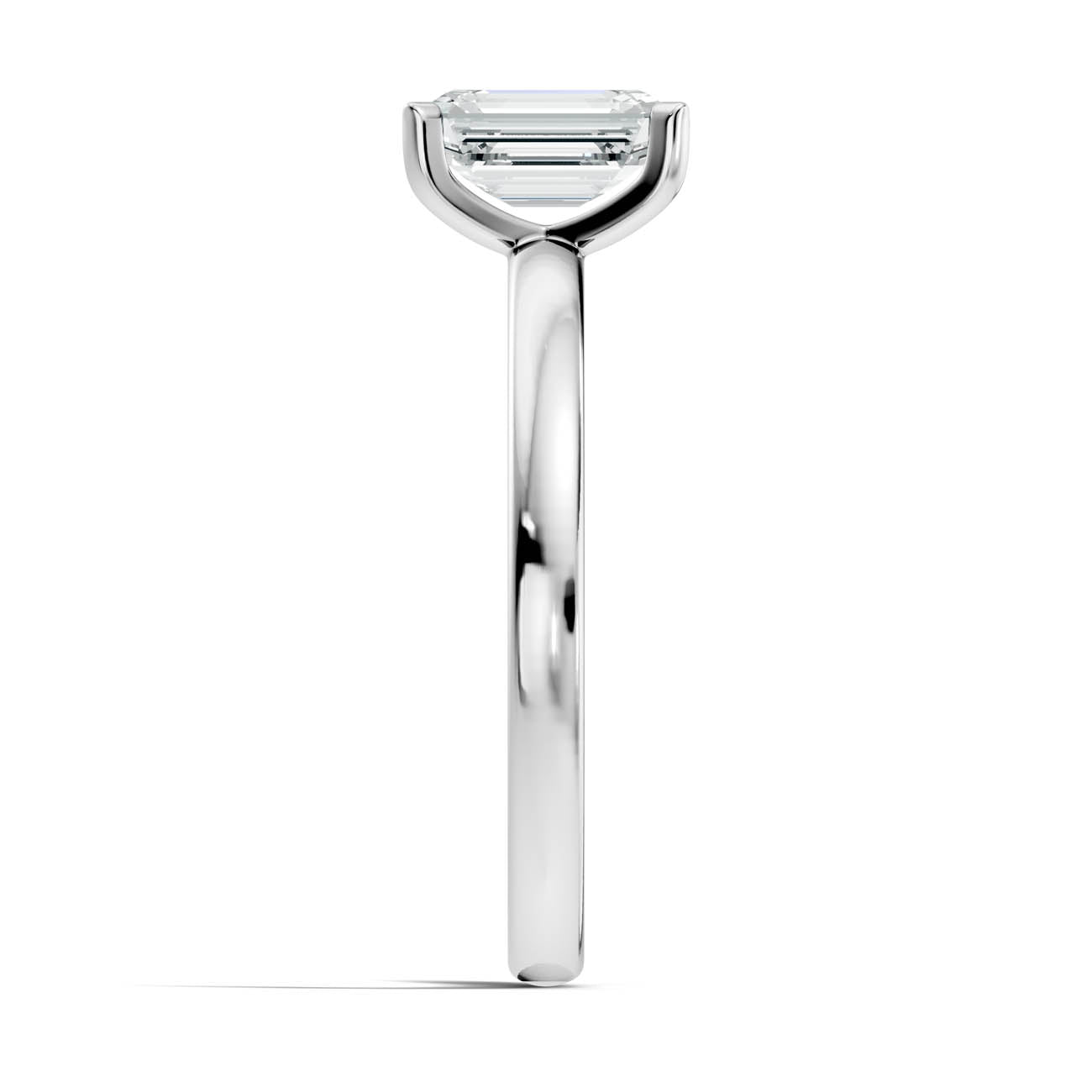 1.00 Ct. Emerald Cut Diamond Solitaire Engagement Ring (19-c copy) 13