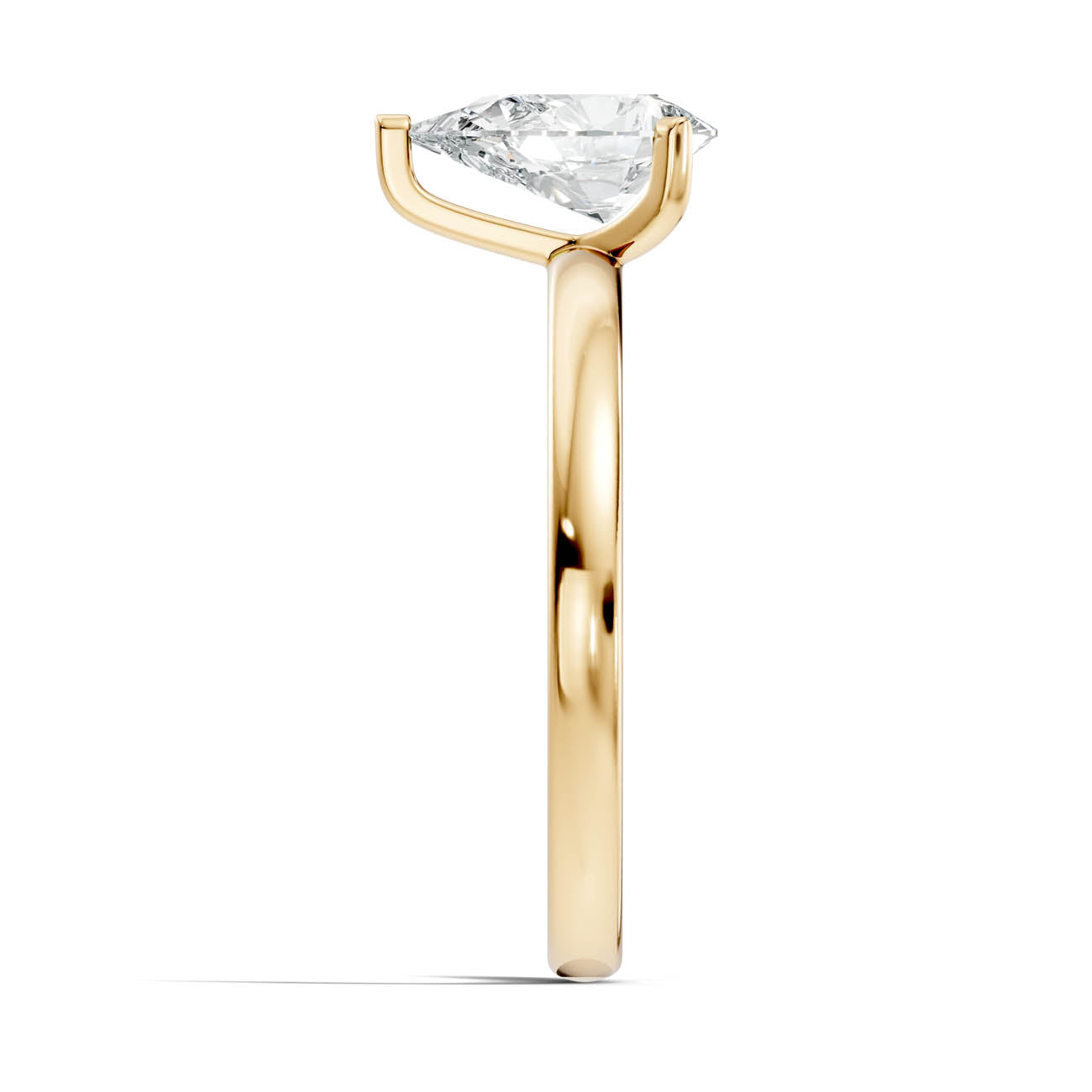 1.00 Ct. Pear Shaped Diamond Solitaire Engagement Ring (19-d copy) 15