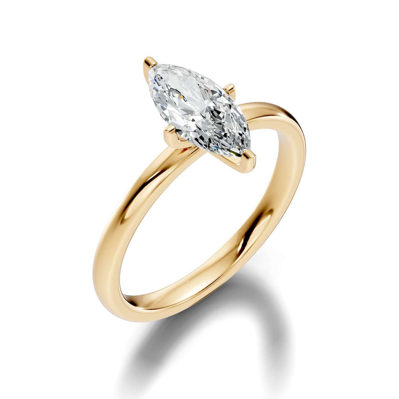 1.00 Ct. Marquise Cut Diamond Solitaire Ring (19-g copy)