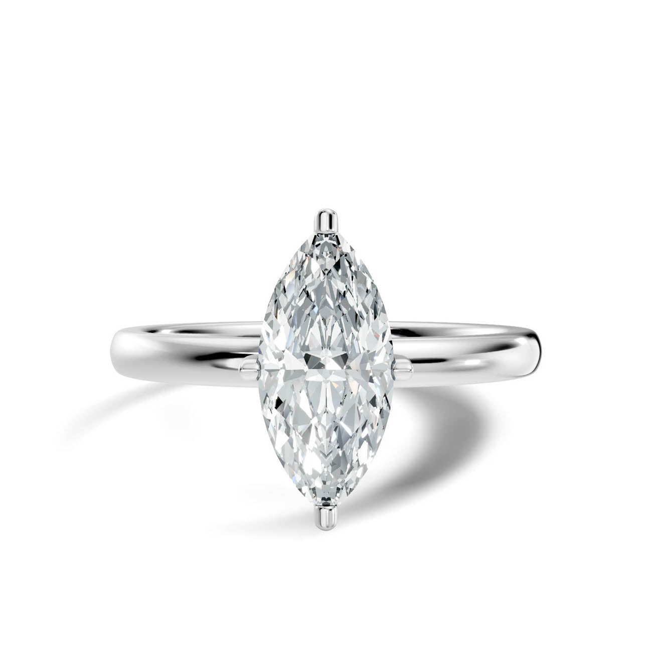 1.00 Ct. Marquise Cut Diamond Solitaire Ring (19-g copy) 10